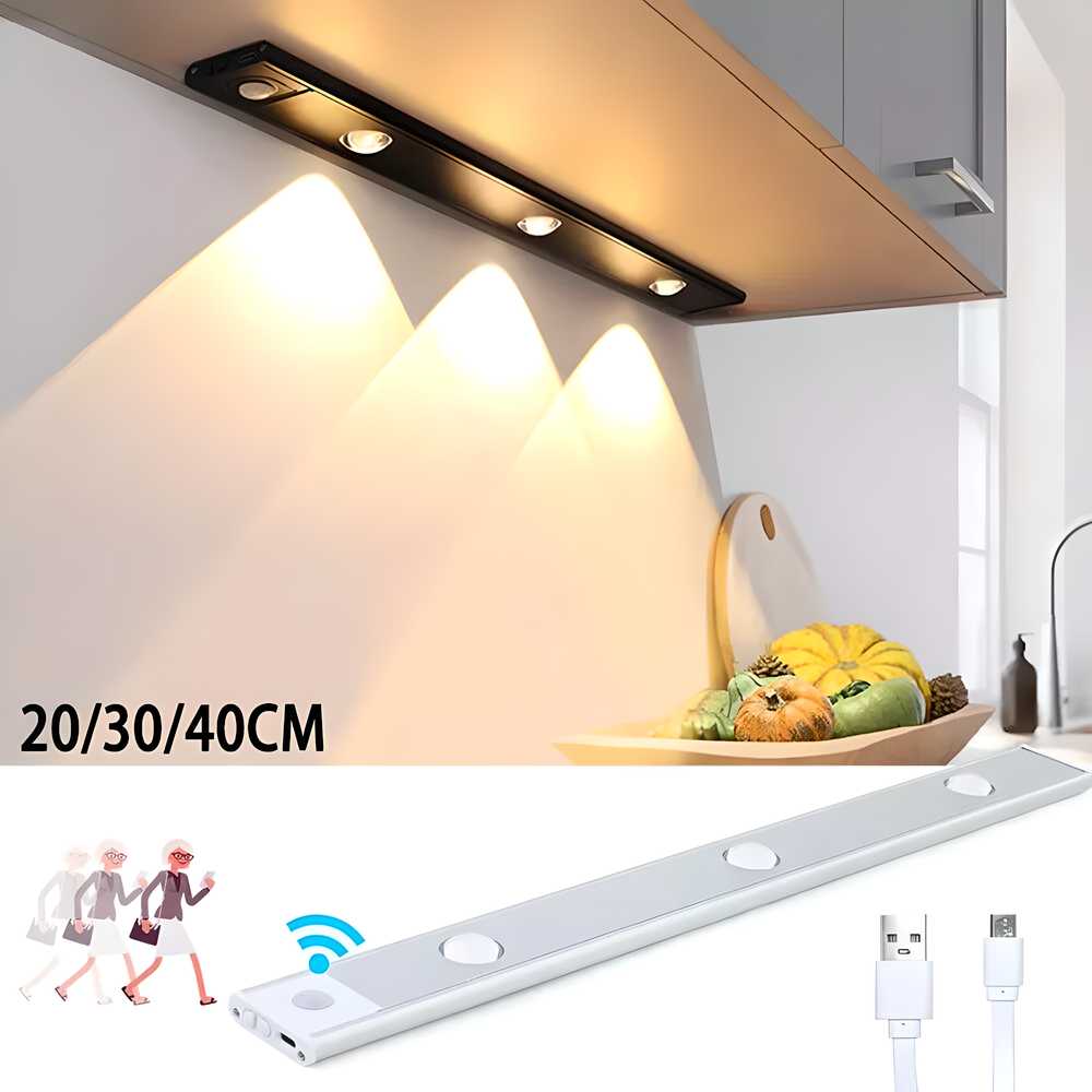 LED PIR Motion Sensor Cabinet With USB Rechargeble |🔥FLAT 50% OFF SAVING🔥